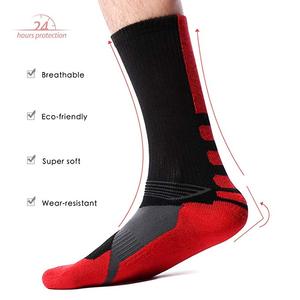 Chaussettes super hautes pour garçons, avec mollet, épais, pour le basket, la randonnée, le <span class=keywords><strong>Ski</strong></span>, Sports d'extérieur - Product Image 2