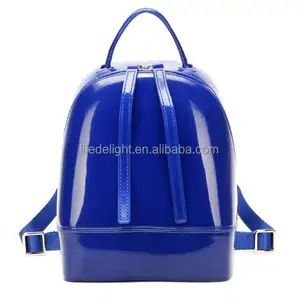 Grand sac à dos d'école en silicone, sac à dos transparent en pvc pour adolescent, vente en gros