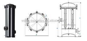 Cartuchos <span class=keywords><strong>de</strong></span> <span class=keywords><strong>Filtro</strong></span> <span class=keywords><strong>de</strong></span> Agua <span class=keywords><strong>de</strong></span> Acero Inoxidable, Carcasa <span class=keywords><strong>de</strong></span> <span class=keywords><strong>Filtro</strong></span>, Ultrafiltro, Tratamiento <span class=keywords><strong>de</strong></span> Agua, Planta <span class=keywords><strong>de</strong></span> Tratamiento <span class=keywords><strong>de</strong></span> Aguas Residuales - Product Image 3
