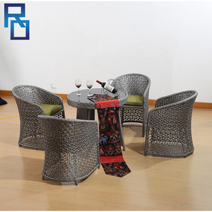 Tradicional al por mayor balcón ratán tejido <span class=keywords><strong>mesa</strong></span> y sillas - Product Image 6