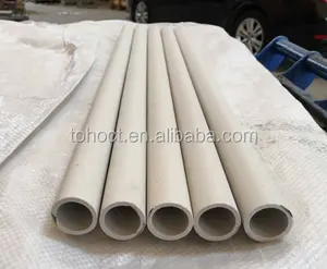 Manga de bucha de tubo de cerâmica alumina al2o3, tubo de alumínio para termopar