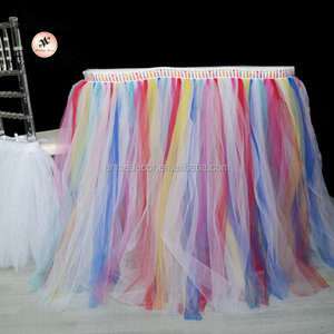 Vente chaude fantaisie pas cher hawaïen tutu <span class=keywords><strong>jupe</strong></span> <span class=keywords><strong>de</strong></span> <span class=keywords><strong>table</strong></span> forme tulle <span class=keywords><strong>jupe</strong></span> <span class=keywords><strong>de</strong></span> <span class=keywords><strong>table</strong></span> - Product Image 3