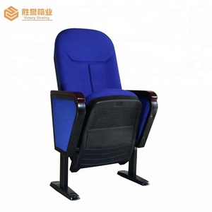 Sillas para sala de conferencias, asientos de tamaño estándar, cómodas y baratas para la escuela, la Iglesia y el Auditorio - Product Image 3