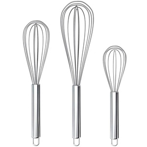 <span class=keywords><strong>Fouet</strong></span> de <span class=keywords><strong>cuisine</strong></span> <span class=keywords><strong>en</strong></span> acier inoxydable de qualité supérieure de 9,76 pouces - Product Image 1
