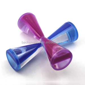 Acrylic đảo ngược chảy floaters đầy màu sắc nhựa cát đồng hồ cát lỏng hẹn giờ cho các trò chơi - Product Image 3