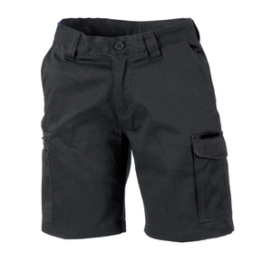 Black Cotton <strong>Cargo</strong> Mens Three Quarter Shorts <strong>Work</strong> <strong>Cargo</strong> Shorts Men Half Pants - Product Image 2
