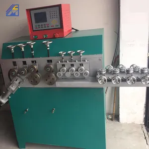 Máquina de fabricación de anillos de barra redonda de acero y metal, gran oferta