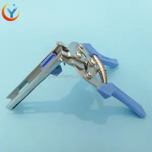 एम अंगूठी खरगोश पिंजरे इकट्ठा Plier और पशु दबाना Plier applicator पिंजरे फिक्सर