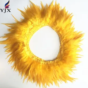 Nhà cung cấp Trung Quốc chùm 4-6inch con gà trống yên ngựa hackle lông TRIM Gà lông rìa TRIM