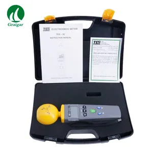 TES-92 EMF Meter Triaxial เครื่องบันทึกข้อมูลเครื่องตรวจจับรังสีแม่เหล็กไฟฟ้า TES92