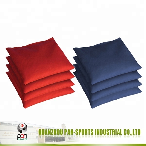 jinwen Ensemble de Jeu de Lancer de Trous de Maïs Portable et Pliable et 8 Sacs de Haricots à Trous de Maïs pour Fêtes
