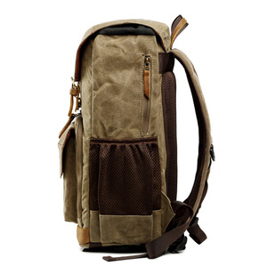 Marque privée Décontractée En Toile Cirée Imperméable à l'eau <span class=keywords><strong>Randonnée</strong></span> <span class=keywords><strong>Sac</strong></span> À Dos De Voyage <span class=keywords><strong>Sac</strong></span> <span class=keywords><strong>Photo</strong></span> Numérique En Gros - Product Image 3