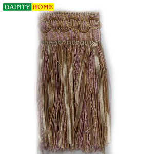 2017 Nuovi Prodotti Prezzo Competitivo Poliestere Arredamento Per La Casa Fringe Taglio Cotone - Product Image 3