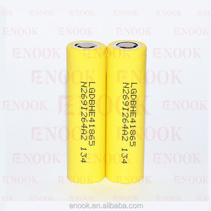 2016 Enook batterie LG 18650 HE4 35A 2500 mah <span class=keywords><strong>3</strong></span>,7 V wiederaufladbare lithium-batterie mit hohem ansehen für electirc fahrrad - Product Image 1