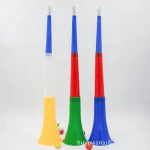 plastic cheering horn , toy plastic football fans cheer trumpet