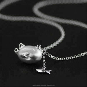 Diseño de Moda <span class=keywords><strong>lindo</strong></span> collar de plata 925 - Product Image 2
