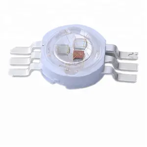 Color Changing RGB 3 watt power LED diode with High Brightness For Dancing Light