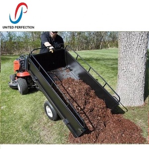 Tosaerba da corsa in acciaio da 545KG con carrello ribaltabile e traino dietro un <span class=keywords><strong>rimorchio</strong></span> quadruplo da giardino <span class=keywords><strong>per</strong></span> motocicli e ATV - Product Image 6