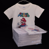 A3 luce t-shirt carta di trasferimento per il 100% cotone/carta di trasferimento per canon stampante/carta di trasferimento per stampanti a getto d'inchiostro