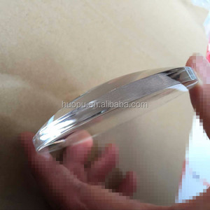 Lente de Cristal óptico acrílico para máquina de cerveza, lente convexa de 81mm de diámetro