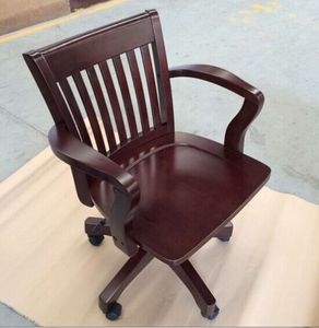 Classica <span class=keywords><strong>legno</strong></span> girevole alta luce senza braccia <span class=keywords><strong>sedia</strong></span> da <span class=keywords><strong>scrivania</strong></span> - Product Image 2