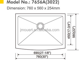 2017 venta caliente estilo Europeo <span class=keywords><strong>independiente</strong></span> de acero inoxidable 304 <span class=keywords><strong>fregadero</strong></span> de la barra - Product Image 2