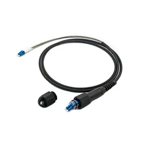 PDLC DLC UPC Kiểu Kết Nối LSZH Chế Độ Đơn Duplex Cáp Quang GYFJH Patch Cord