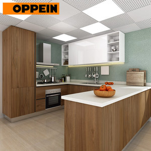 OPPEIN Finish Carpentry <strong>Custom</strong> <strong>Made</strong> Built in Kitchen Cabinets
