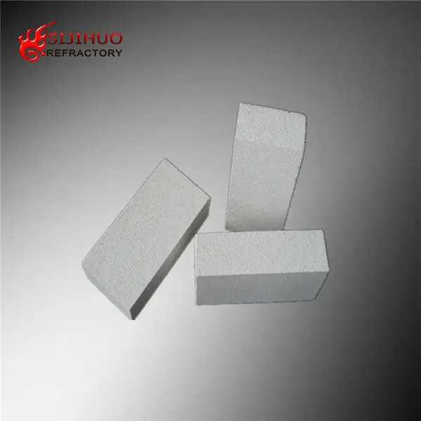 Pure White High Temperature Light Weight Mullite Insulating Bricks