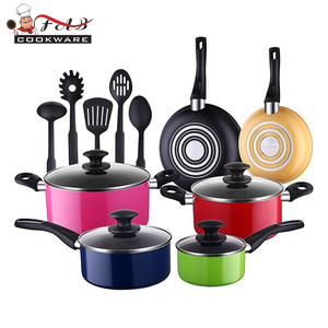 ที่ขายดีที่สุด9ชิ้นเครื่องครัวเซรามิกชุดที่มีสีสันใหม่บ้านเครื่องครัวหม้อและกระทะที่มีฝาปิดแก้วเลือกสิ่งที่คุณต้องการ