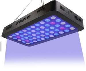 Luz de led de aquário 165w para tanque marinho de peixes coral reef