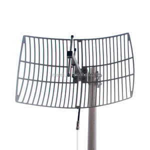 Antena Parabólica de Rejilla de 16dbi, Direccional, GSM para Exteriores, con <span class=keywords><strong>Cable</strong></span> de Baja Pérdida a SMA Macho, 806-960mhz, RY-GSM-101, RG58, LMR195, CE, ROHS - Product Image 2