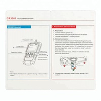 Nueva llegada LAUNCH Full OBDII/EOBD Lector de código Escáner Creader 3001 Herramienta de diagnóstico automático
