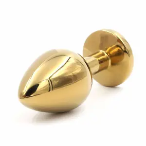 Big Size Sex Anal Toys Male Metal Anal Plug For Male Sex