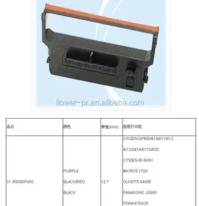 Compatible para el ciudadano IR61/dp600 cartucheras de cinta de la impresora de matriz de puntos