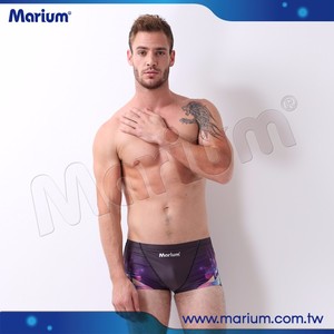 Trajes de baño de una pieza con estampado geométrico para hombre, de secado rápido, transpirables, talla grande, 2016 - Product Image 3