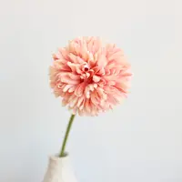 2022 ऑनलाइन दुकान गर्म बेच फूल पिंग पोंग गुलदाउदी कृत्रिम फूल घर की सजावट के लिए Dandelion