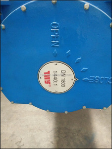 EN558-1 سلسلة 13 DN1800 <span class=keywords><strong>PN16</strong></span> لينة ختم غريب الأطوار شفة فراشة صمامات - Product Image 5