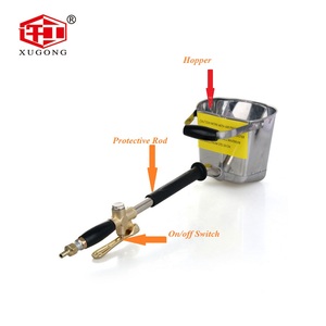 Trémie de pulvérisation de ciment pour <span class=keywords><strong>pistolet</strong></span> de peinture murale <span class=keywords><strong>à</strong></span> jet, <span class=keywords><strong>pistolet</strong></span> de pulvérisation de <span class=keywords><strong>mortier</strong></span> de ciment - Product Image 1