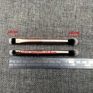 Bán Buôn Mini Ngắn Đôi Kết Thúc Cọ Mắt Đôi <span class=keywords><strong>Eyeshadow</strong></span> Cọ Cho Bóng Mắt Pha Trộn - Product Image 5