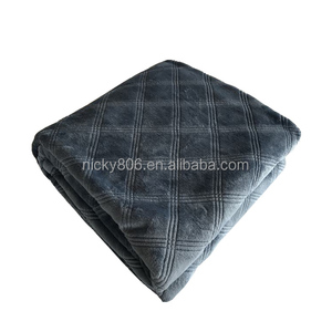 Siêu Mềm Rắn 3D Nổi Flannel Ném Chăn Polyester Chăn - Product Image 5