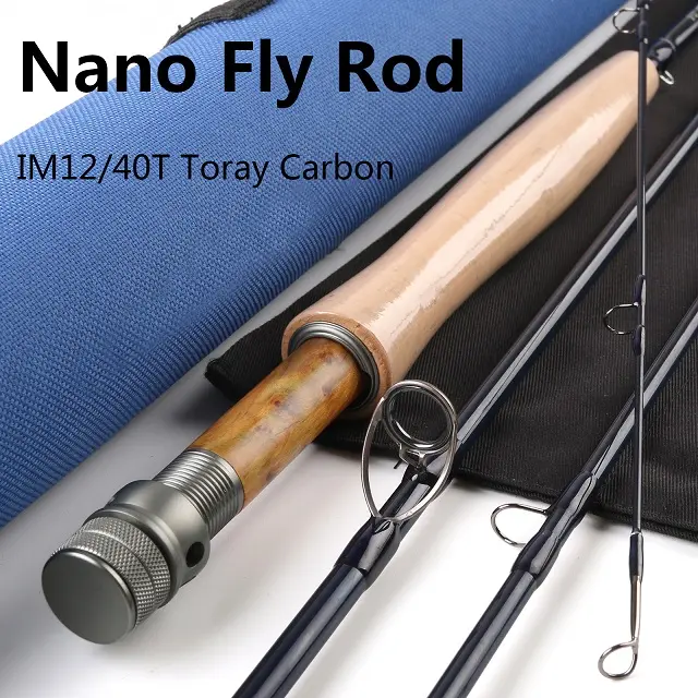 Toray — canne à pêche leichichine, en carbone, nano, 40T, im12