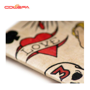 <span class=keywords><strong>Portafoglio</strong></span> Personalizzato Aperto Corto Impermeabile in <span class=keywords><strong>Carta</strong></span> Tyvek Dupont Riciclata 1070d con Tasca Portamonete e Decorazione a Lettere - Product Image 5