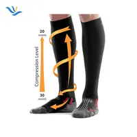 JX-I-0210 mens compression calzini da corsa mens calze a compressione per l'esecuzione di