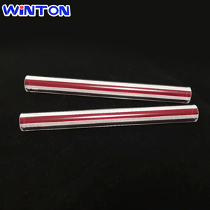 Winton Tube Water <span class=keywords><strong>Level</strong></span> <span class=keywords><strong>Indicator</strong></span> Niveau Gauge Glas Met Rode Lijn - Product Image 5