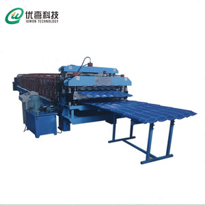 Automatische Dachblech-Doppelschicht-Rollformmaschine mit CE-Zertifizierung - Product Image 1