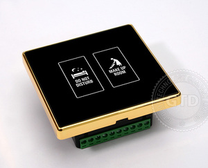 <span class=keywords><strong>Luxury</strong></span> Gold กรอบกระจกนิรภัย <span class=keywords><strong>Doorbell</strong></span> ระบบ,Nice Led Back-Light