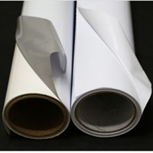 Jet d'encre supports d'impression pvc <span class=keywords><strong>blanc</strong></span> brillant autocollant auto-adhésif vinyle pour l'impression numérique - Product Image 4