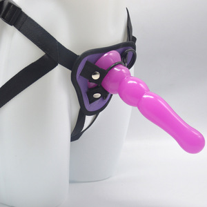 Waatfaak-jouet sexuel pour lesbiennes, perles, gode, pantalon, pénis en PVC avec ceinture, prise pour les petits