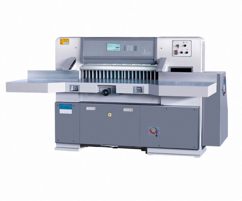 QZK-780DH сенсорный экран Одиночная гидравлическая двойная направляющая машина для резки бумаги a4